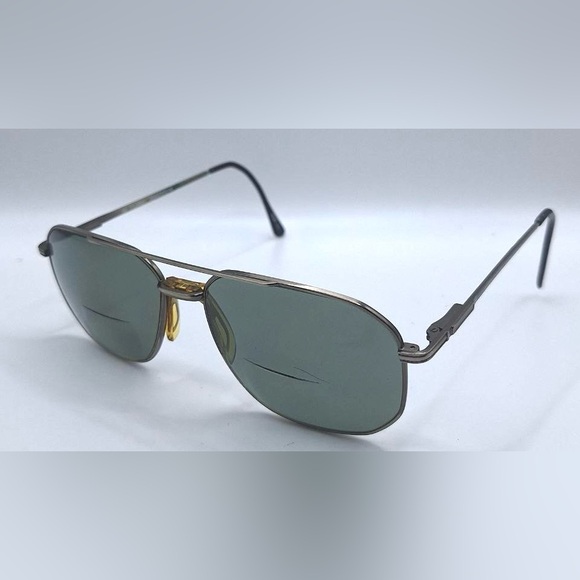 Vintage Classic Traditions CT21 Gray Pewter Sunglasses Frames Only - Picture 2 of 8